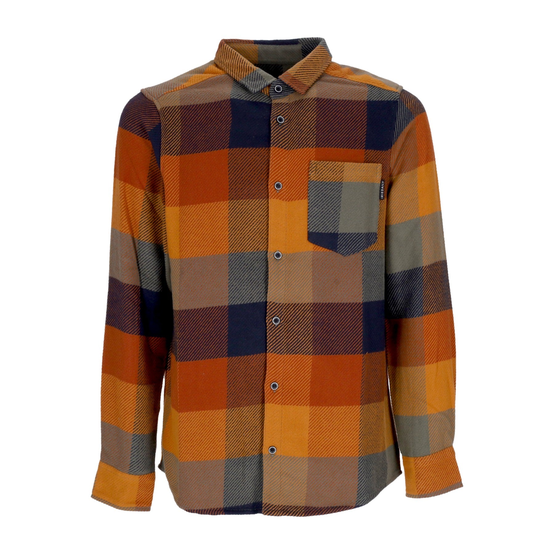 Iriedaily, Camicia Manica Lunga Uomo Young Fella L/s Shirt, Caramel