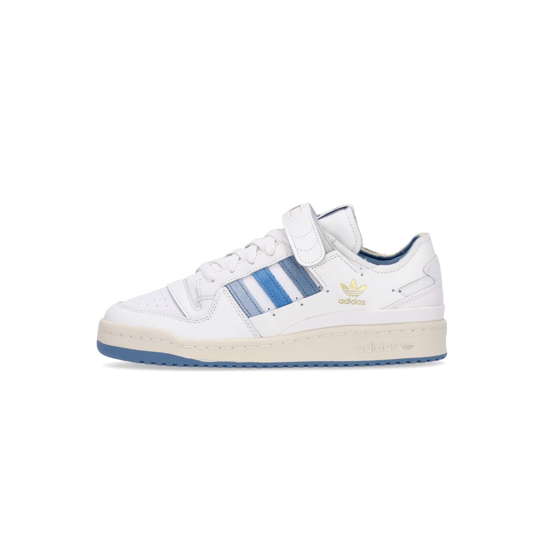Adidas, Scarpa Bassa Uomo Forum 84 Low, Cloud White/altered Blue/pulse Blue