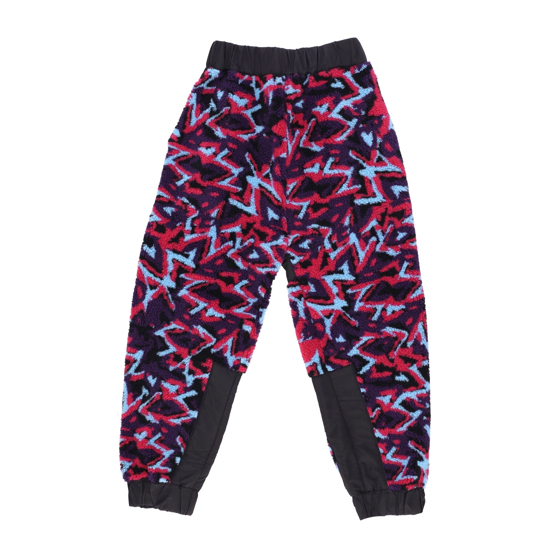 Patrimoine Men Teddy al sur Sherpa Jogger Pant noir / camo violet