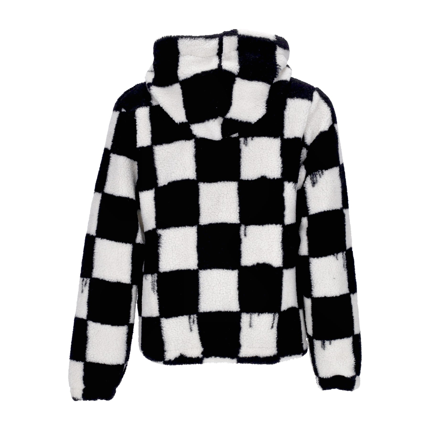 Men's Eco Teddy Jacket Checkerboard