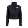 The North Face, Giubbotto Pile Donna W Denali Crop, Black