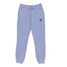 Nike, Pantalone Tuta Felpato Donna Sportswear Essential Pant Reg Fleece, Ashen Slate/black