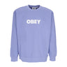 Obey, Felpa Girocollo Uomo Bold Crew Premium Fleece, Digital Violet