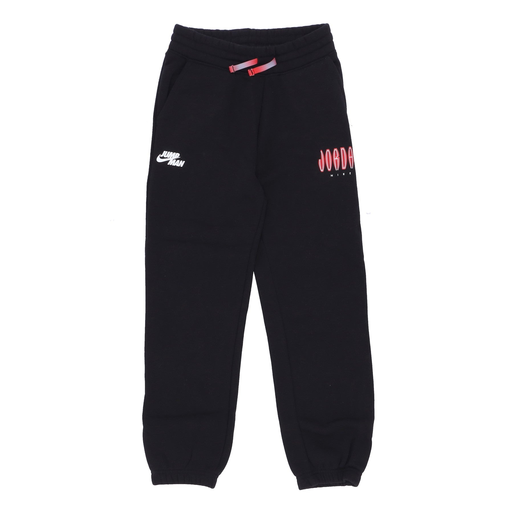 Fleece-Trainingshose für Jungen, MJ MVP HBR Fleece-Hose, Schwarz/Weiß