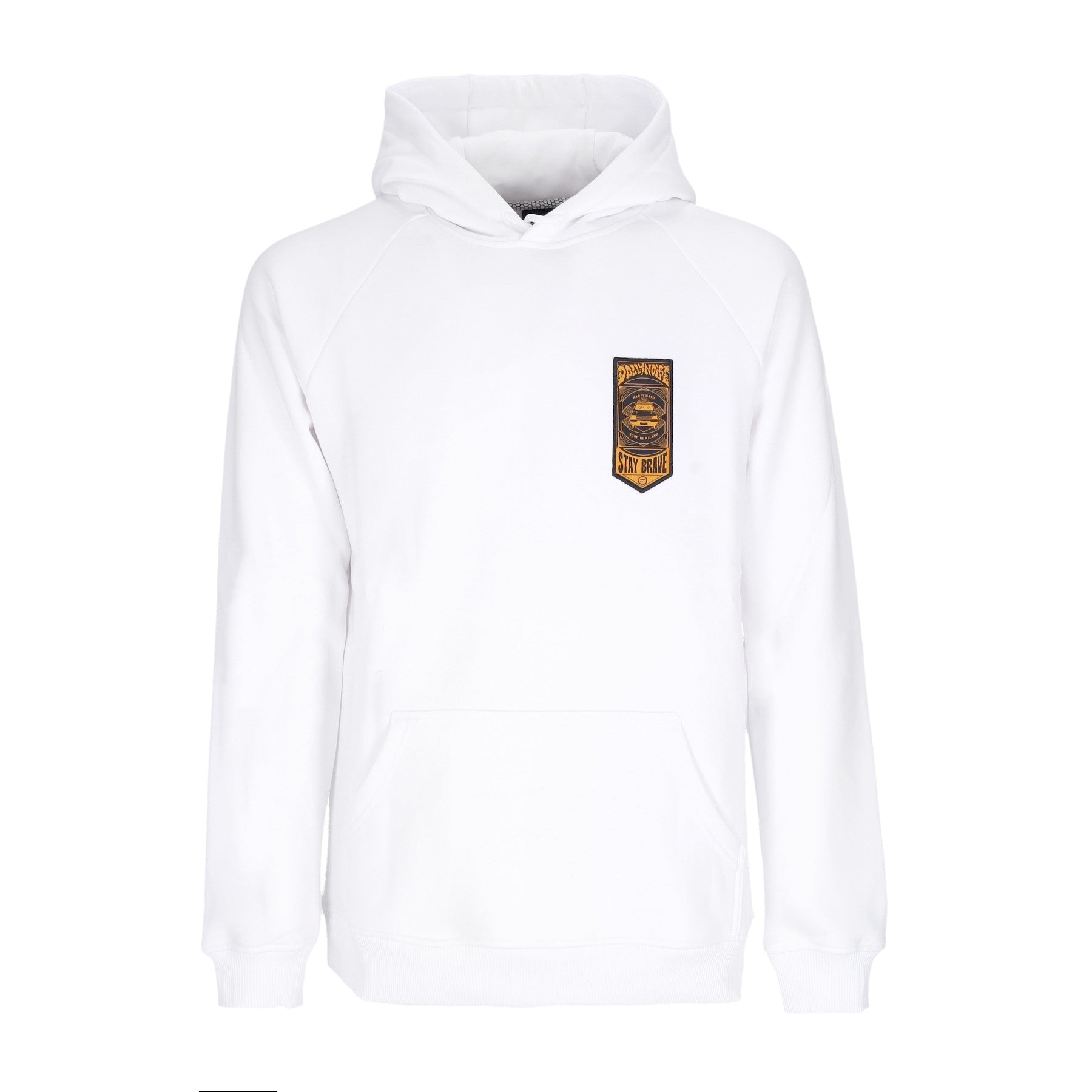 Dolly Noire, Felpa Cappuccio Uomo Pandino Hoodie, 