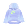 Nike, Felpa Cappuccio Bambina Printed Club Po Hoodie, Light Thistle