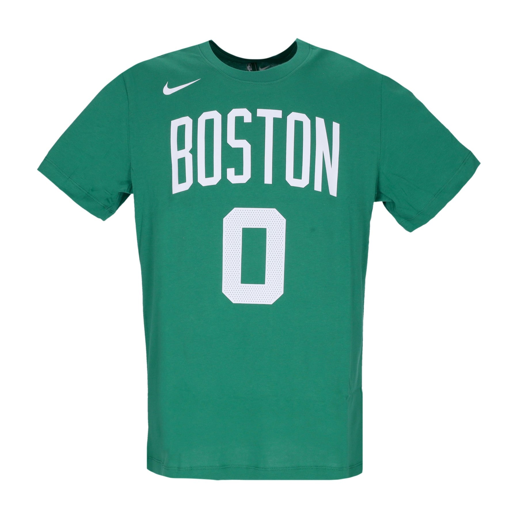 Men's NBA Essential No 0 Jayson Tatum Boscel Clover T-Shirt