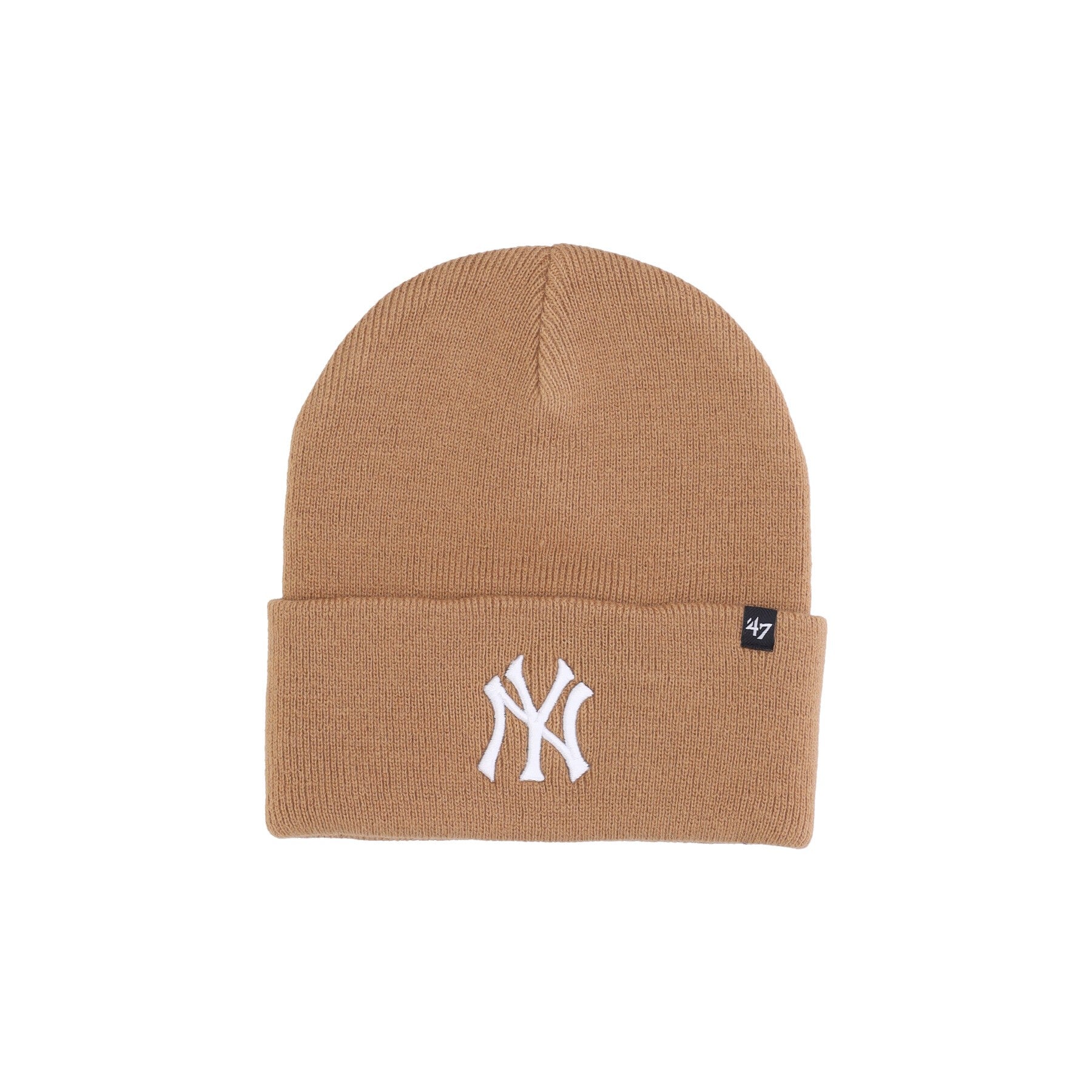 47 Brand, Cappello Uomo Mlb Heymaker Cuff Knit Neyyan, Camel