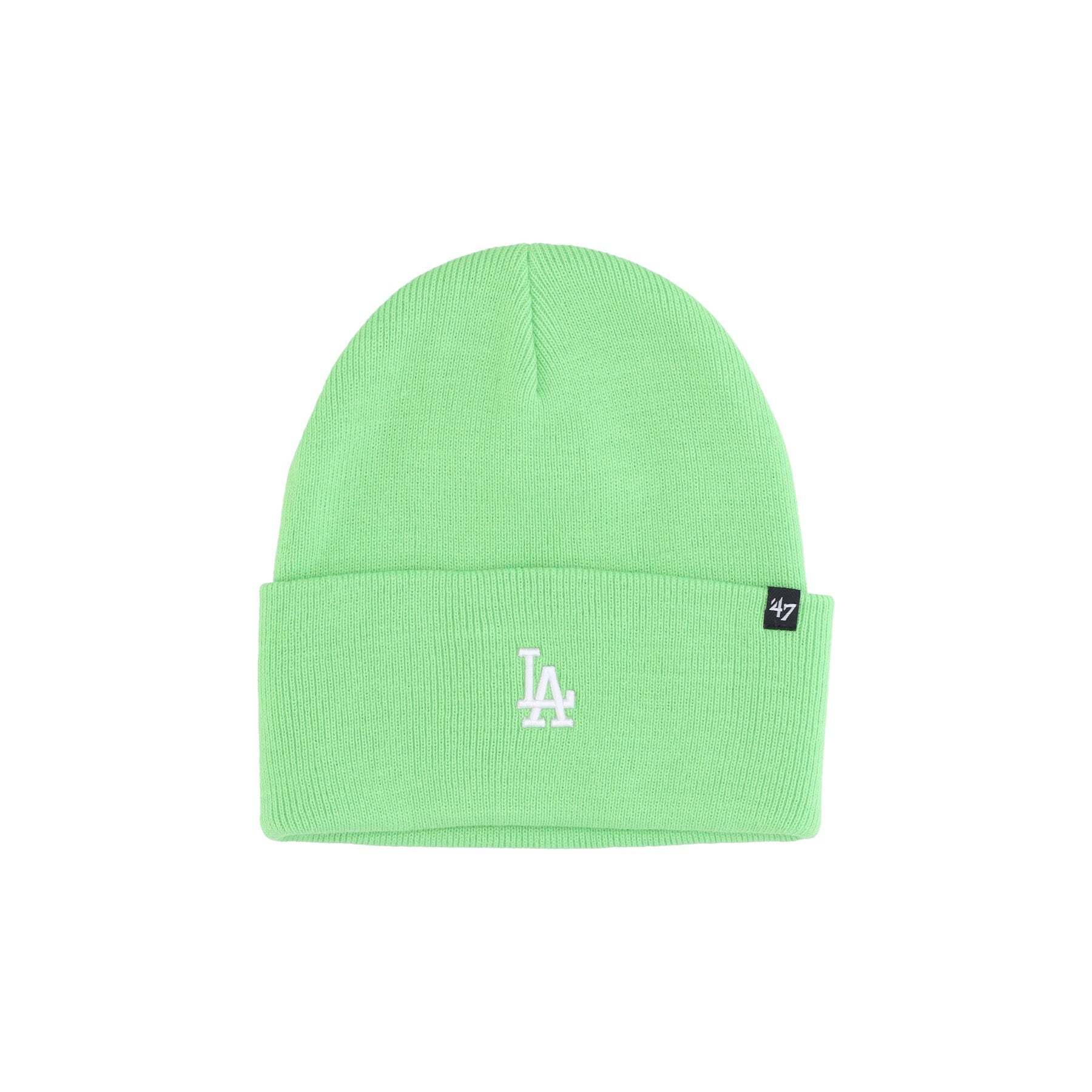 47 Brand, Cappello Uomo Mlb Base Runner Cuff Knit Losdod, Lime