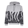 Octopus, Felpa Cappuccio Uomo Stamp Hoodie, Light Grey