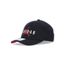 Jordan, Cappellino Visiera Curva Uomo Jordan Jumpman Legacy91 Air, Black/black/gym Red/white