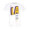 Nike Nba, Maglietta Uomo Nba Essential Block Tee Loslak, White