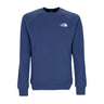 The North Face, Felpa Girocollo Uomo Raglan Redbox Crew, Shady Blue