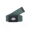 Dickies, Cintura Uomo Orcutt Webbing Belt, Dark Ivy