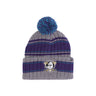 47 Brand, Cappello Pom Pom Uomo Nhl Rexford Cuff Knit Anaduc, Dark Grey Heather