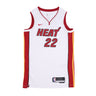 Nike Nba, Canotta Basket Uomo Nba Dri-fit Swingman Jersey Association 2022/23 No 22 Jimmy Butler Miahea, White