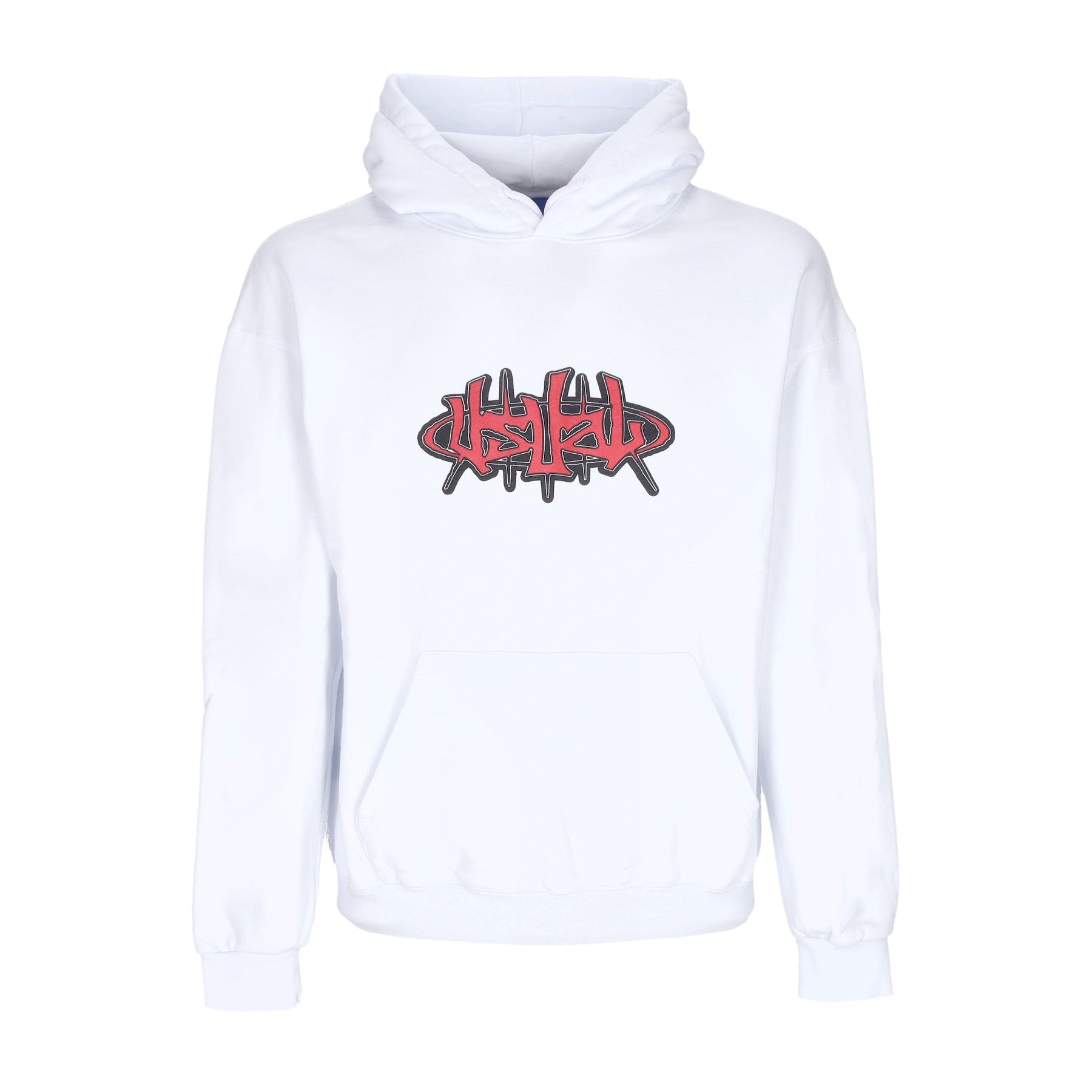 Usual, Felpa Cappuccio Uomo Hangar Hoodie, White