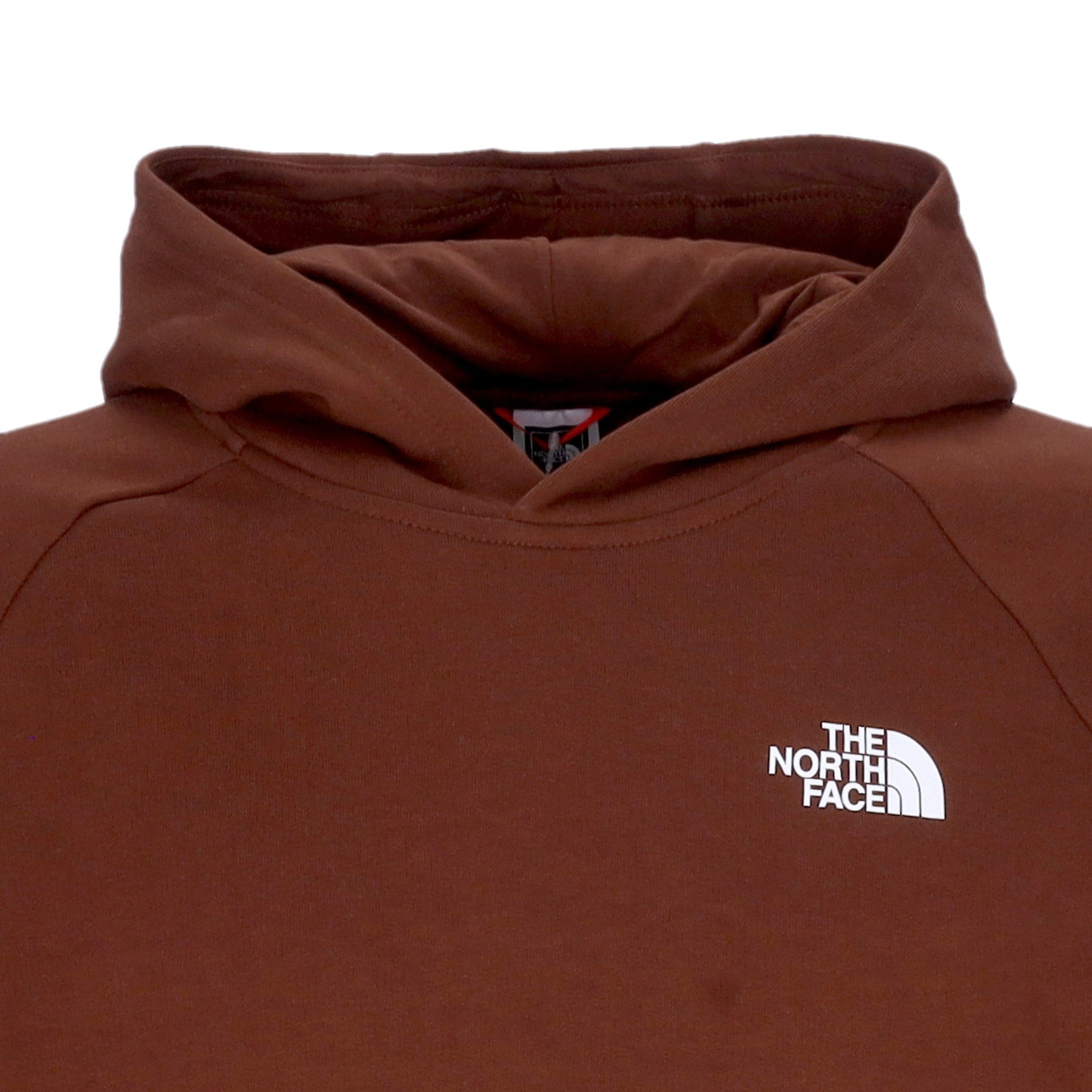 The North Face, Felpa Cappuccio Uomo Raglan Red Box Hd, 