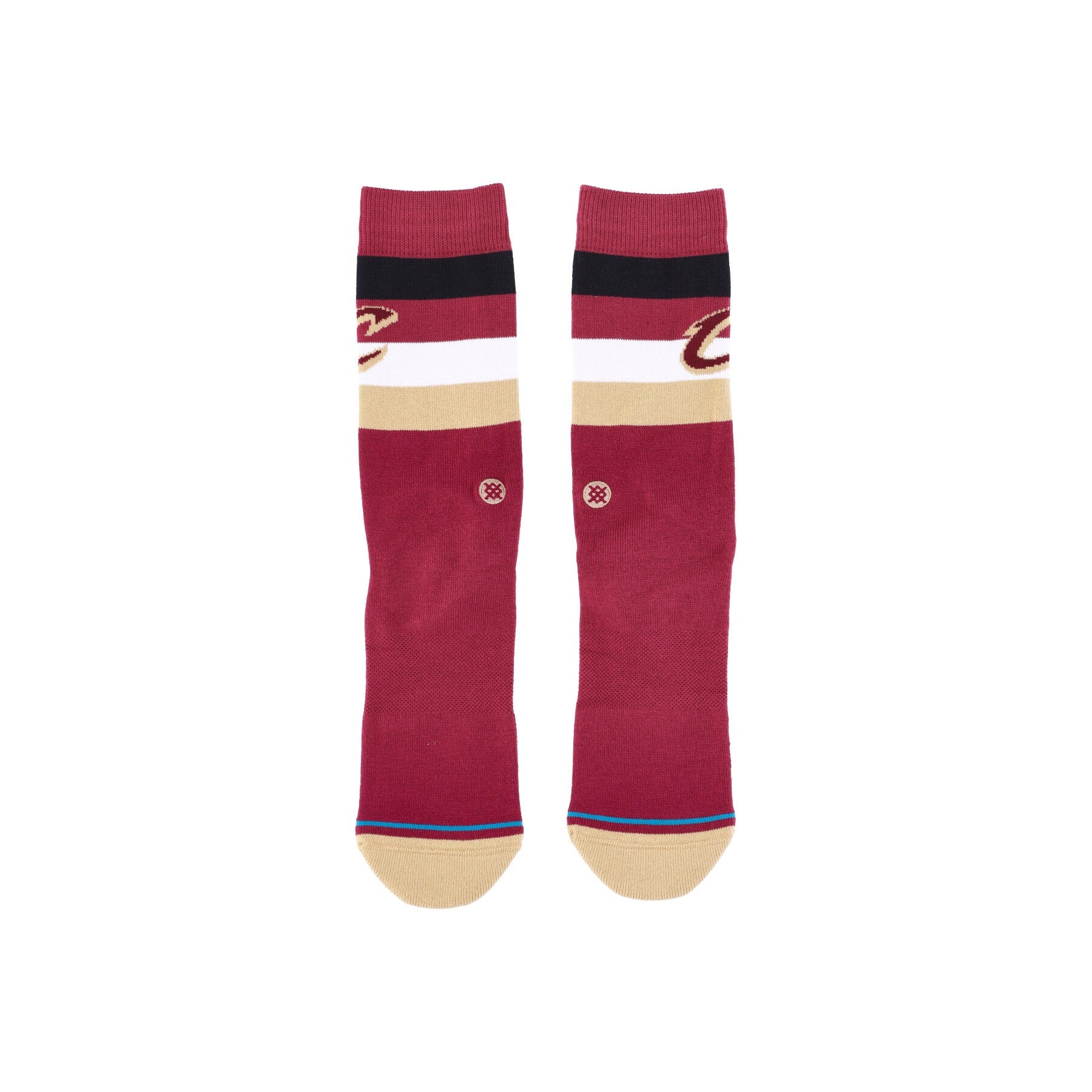 Stance, Calza Media Uomo Cavaliers St Crew, Wine