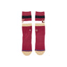 Stance, Calza Media Uomo Cavaliers St Crew, Wine