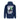 Felpa Cappuccio Uomo Super High Hoodie Navy Mineral Wash