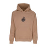 Propaganda, Felpa Cappuccio Uomo Bags Hoodie, Camel