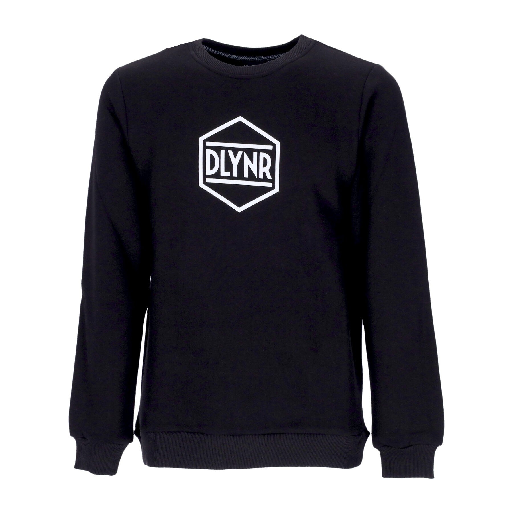 Dolly Noire, Felpa Girocollo Uomo Logo Crewneck, Black