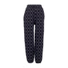 Dolly Noire, Pantalone Tuta Felpato Uomo Monogram Sweatpants, Black