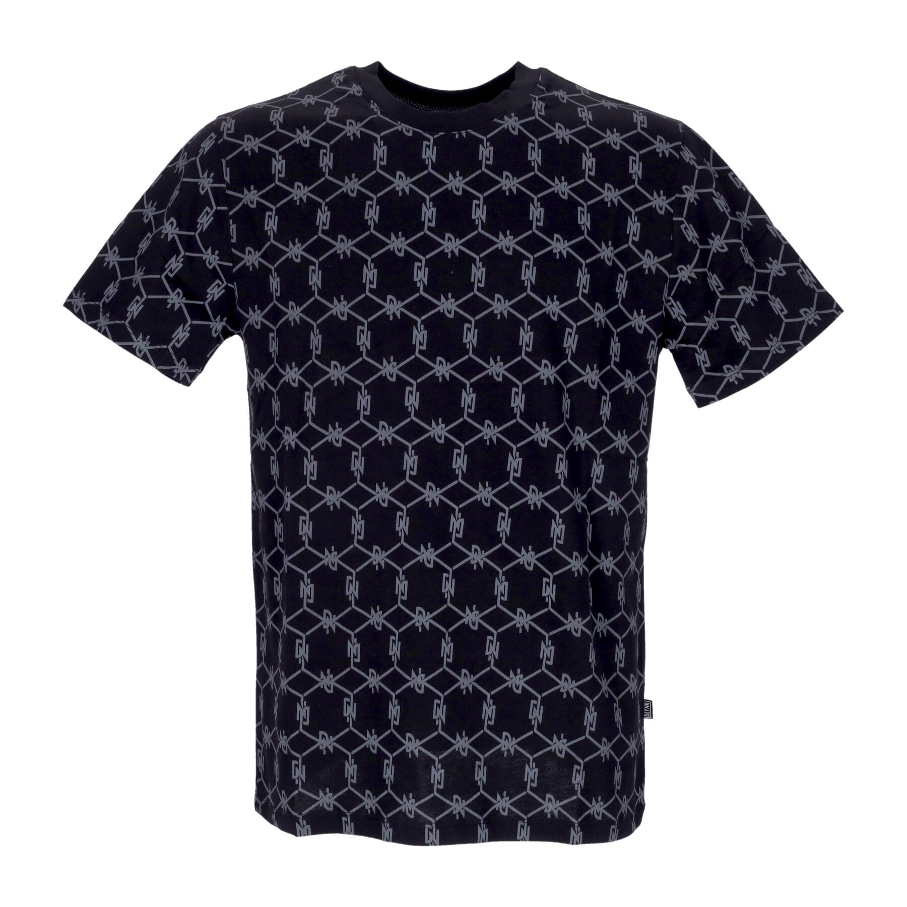 Dolly Noire, Maglietta Uomo Monogram Tee, Black