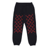 Iuter, Pantalone Tuta Felpato Uomo Net Sweatpant, Black