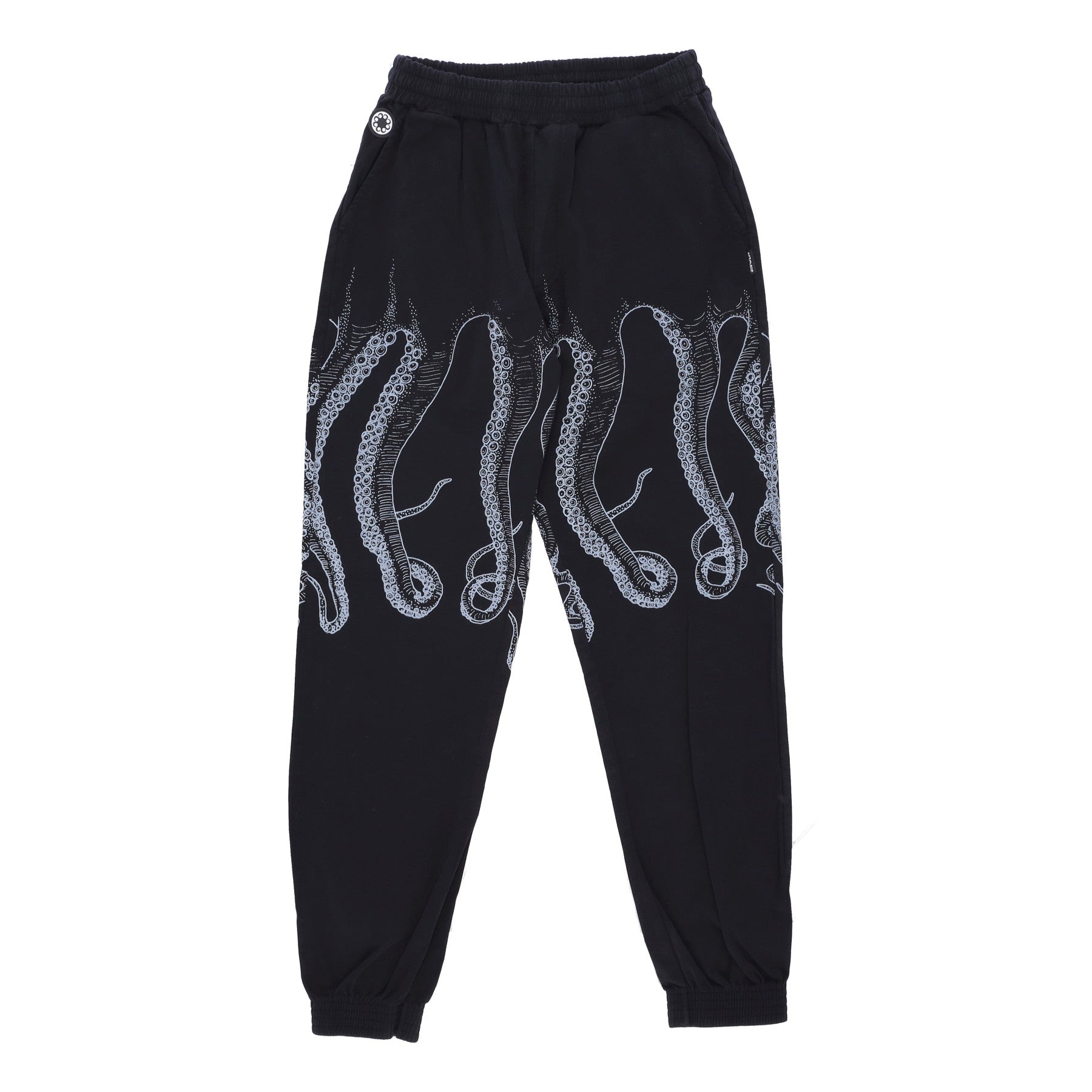 Octopus, Pantalone Lungo Uomo Outline Jogger, Black