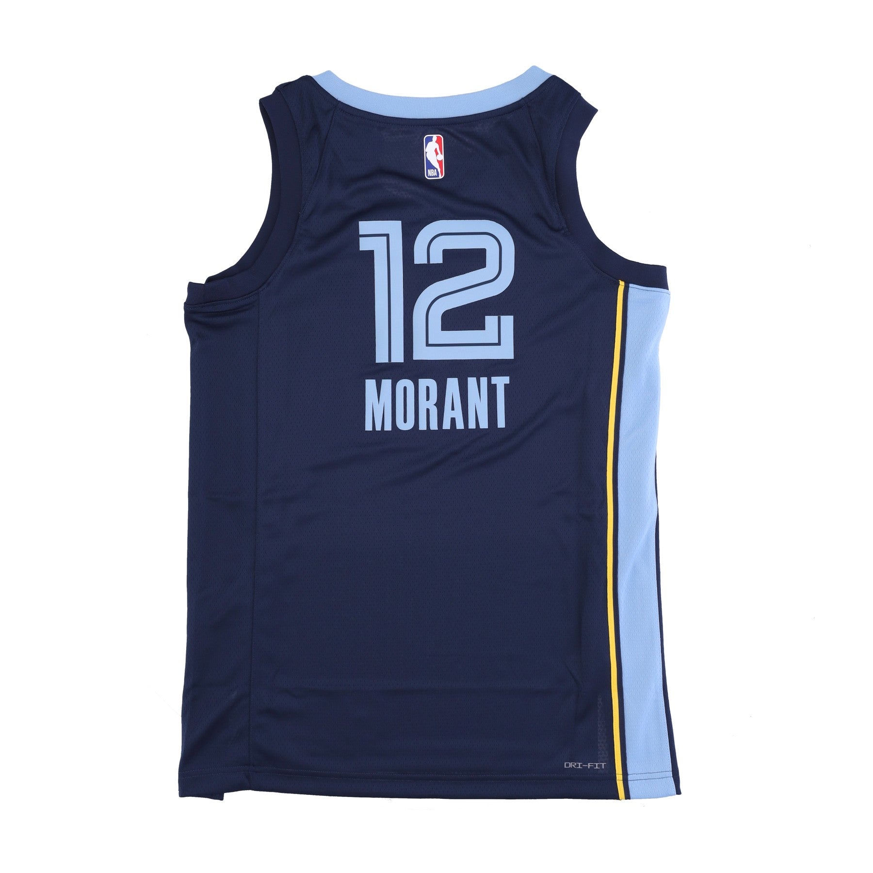 Nike Nba, Canotta Basket Uomo Nba Icon Edition 22 Dri-fit Swingman Jersey No 12 Ja Morant Memgri, 