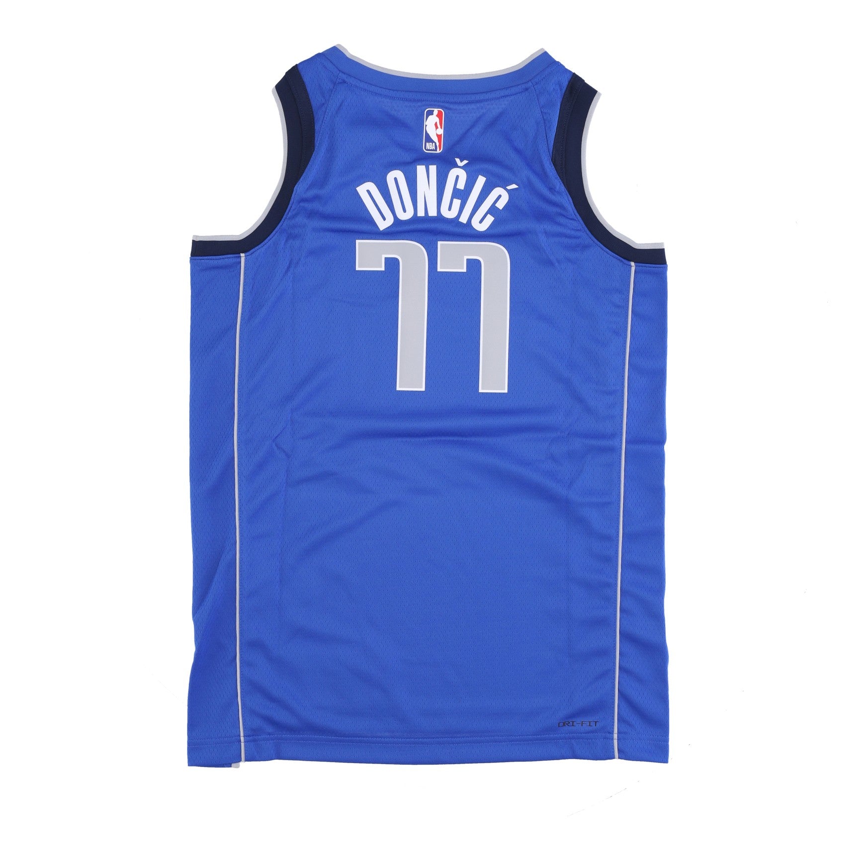 Nike Nba, Canotta Basket Uomo Nba Icon Edition 22 Dri-fit Swingman Jersey No 77 Luka Doncic Dalmav, 