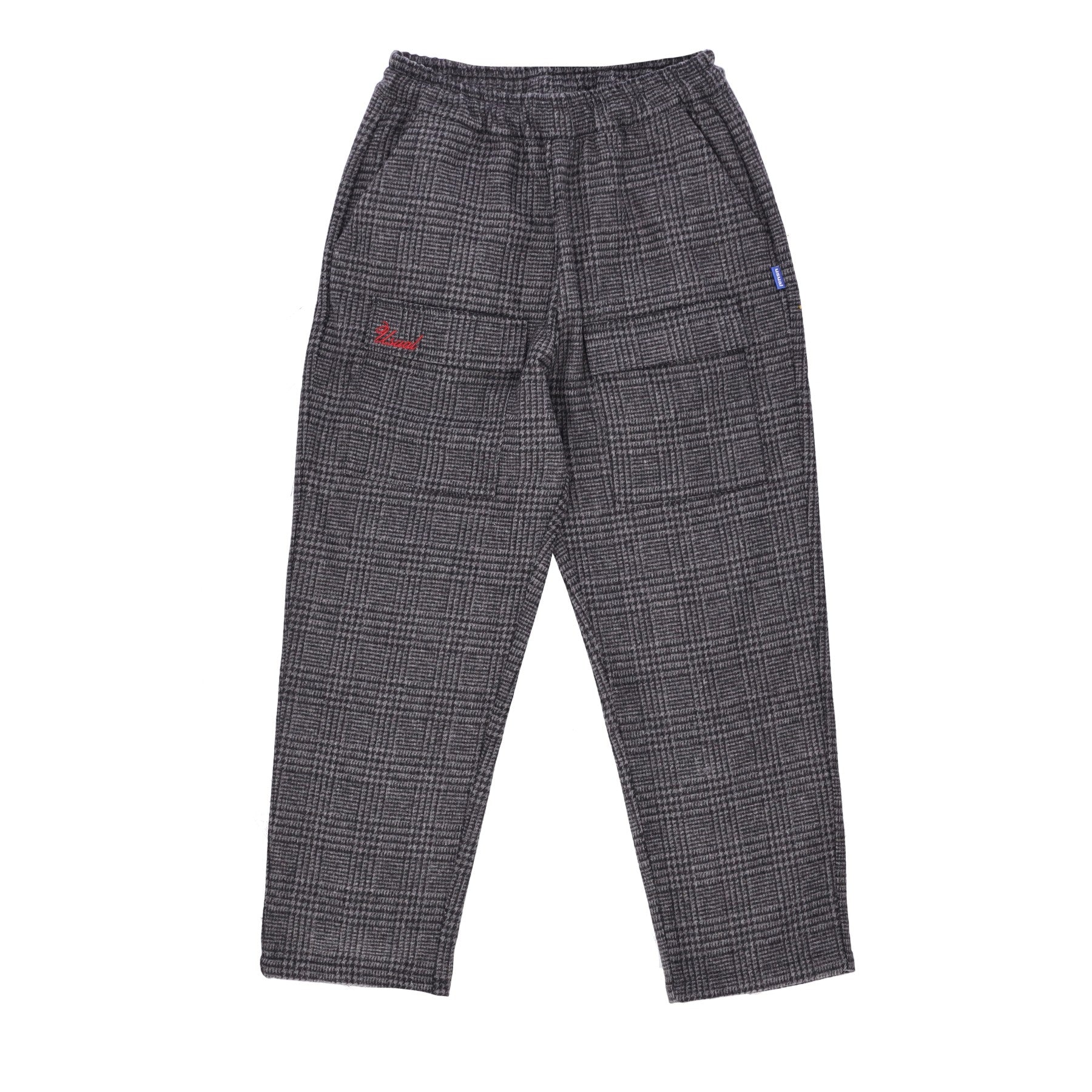 Long Men's Wool Utility Pant Black/grey