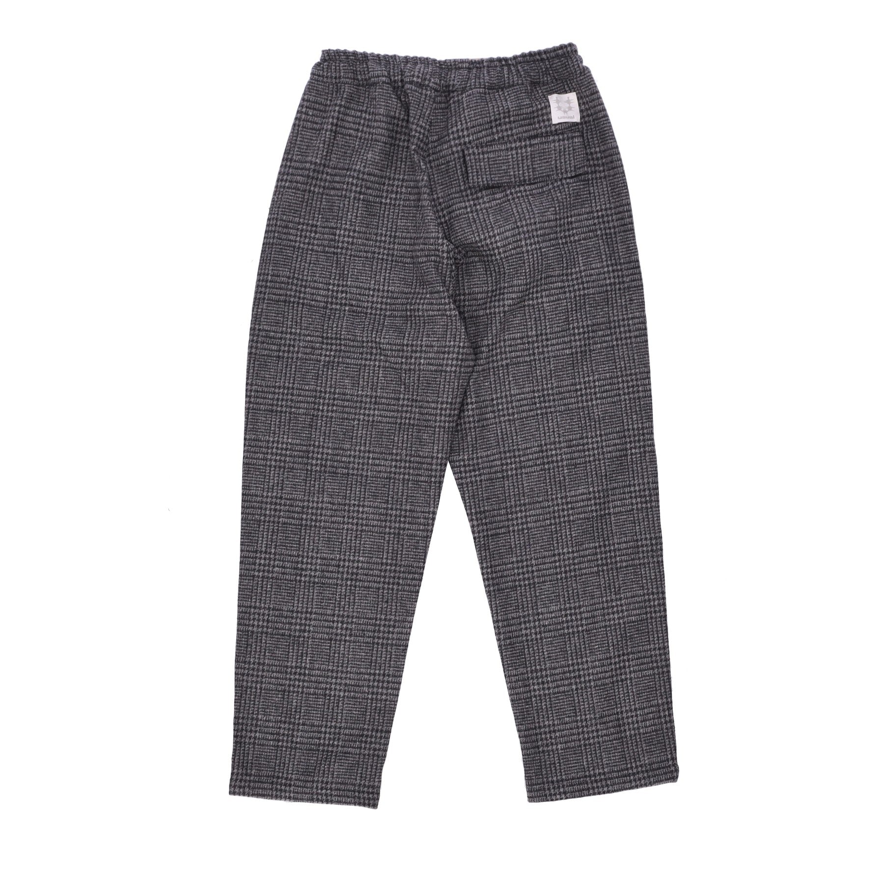 Long Men's Wool Utility Pant Black/grey