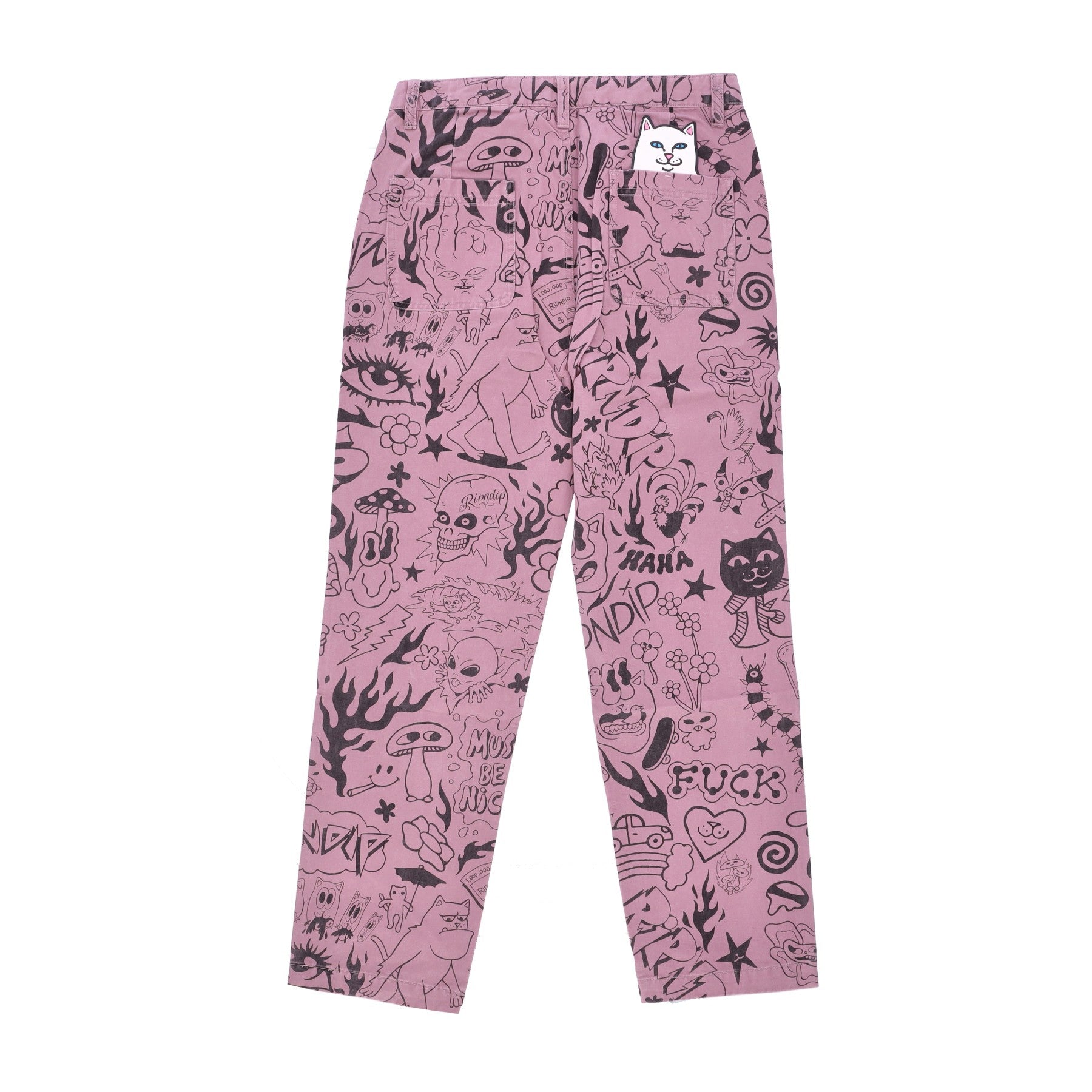 Ripndip, Pantalone Lungo Uomo We Don't Care Twill Pants, 