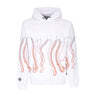 Octopus, Felpa Cappuccio Uomo Gradient Hoodie, White