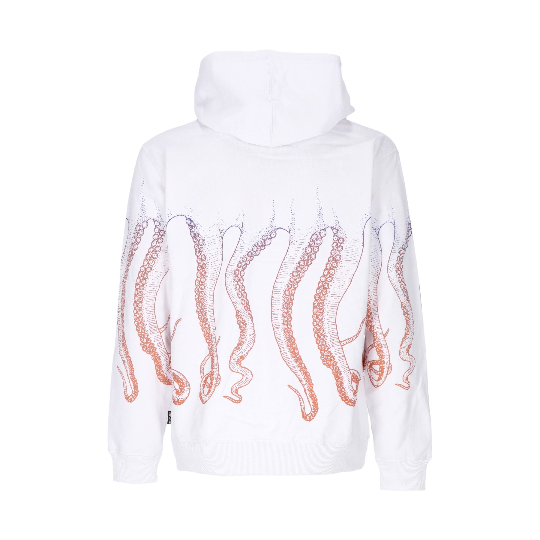 Octopus, Felpa Cappuccio Uomo Gradient Hoodie, 