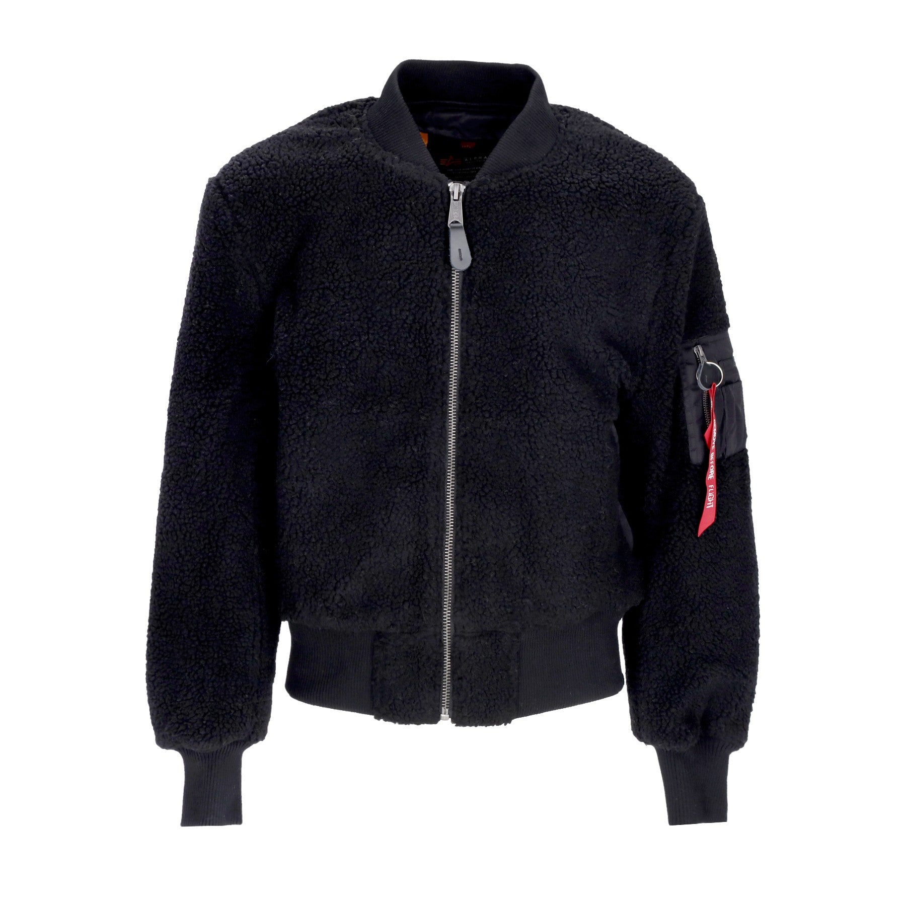 Alpha Industries, Orsetto Uomo Ma-1 Teddy, Black