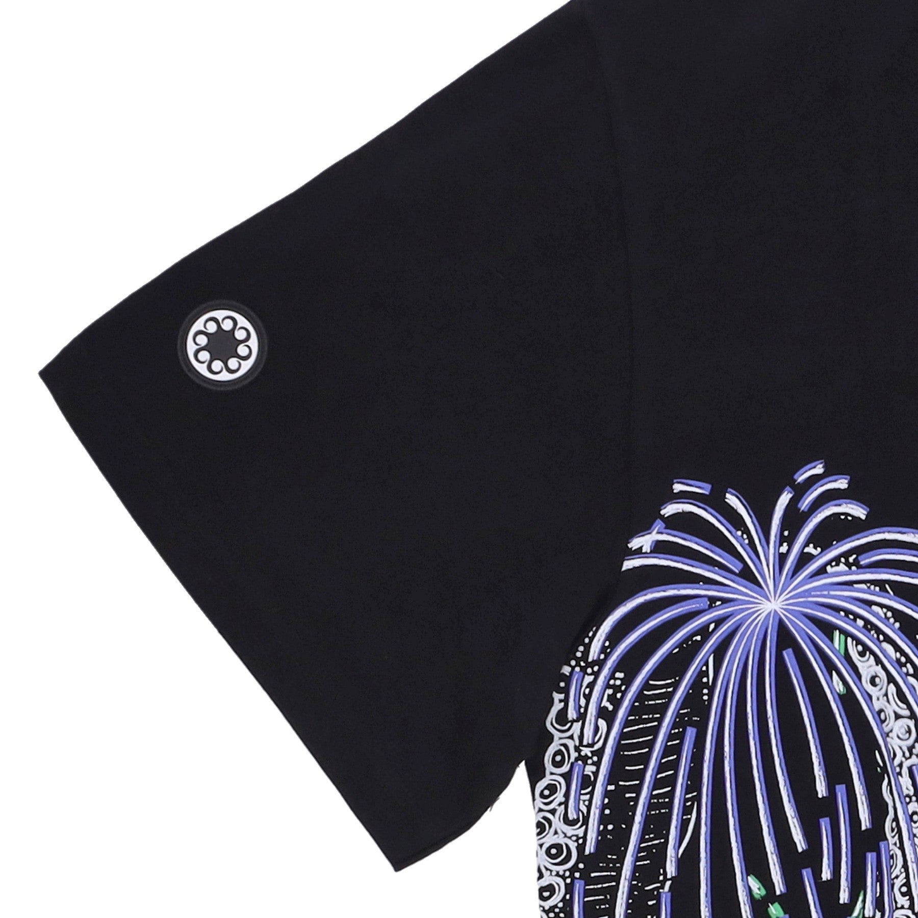 Octopus, Maglietta Uomo Fireworks Tee, 