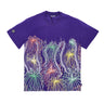 Octopus, Maglietta Uomo Fireworks Tee, Purple