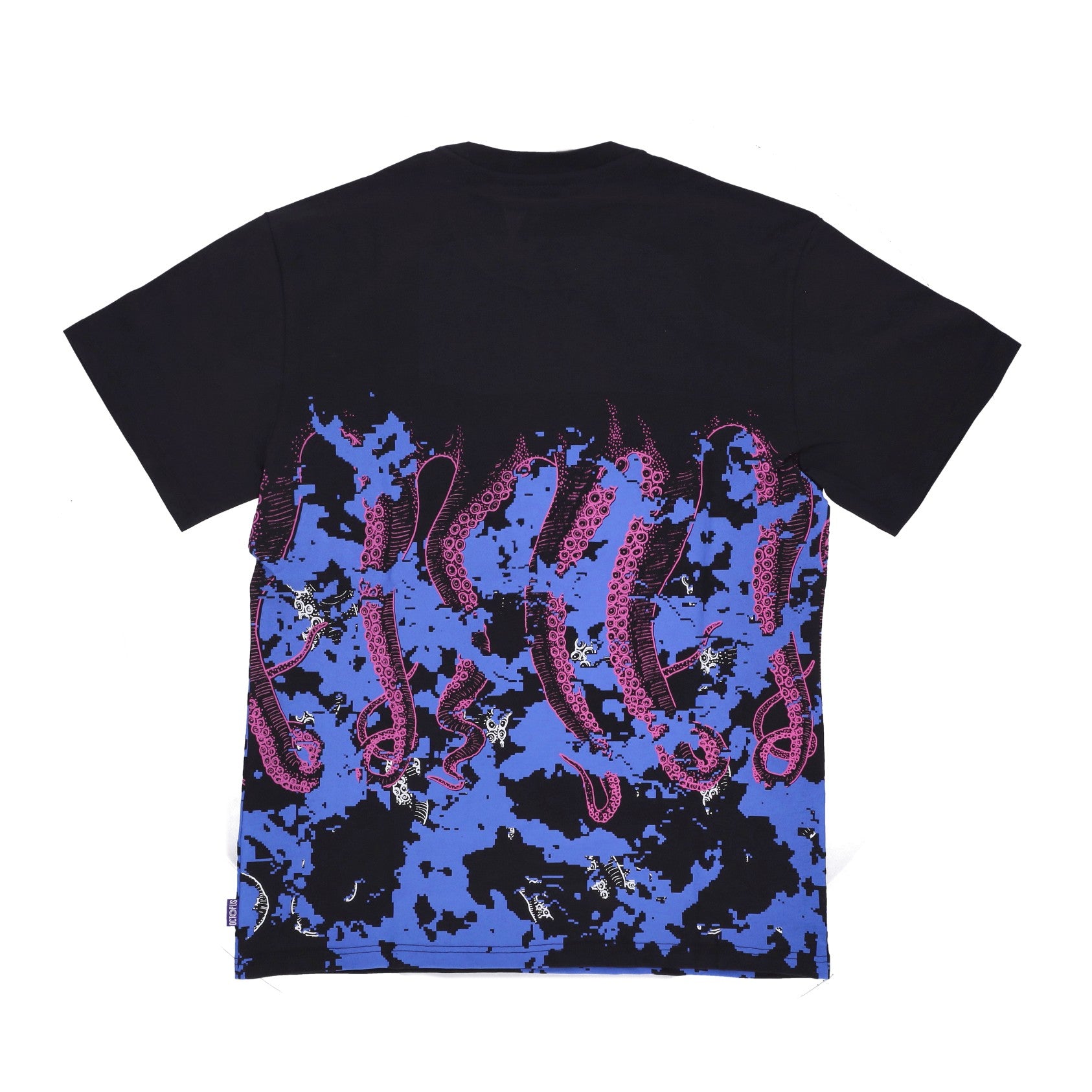 Octopus, Maglietta Uomo Glitch Tee, 