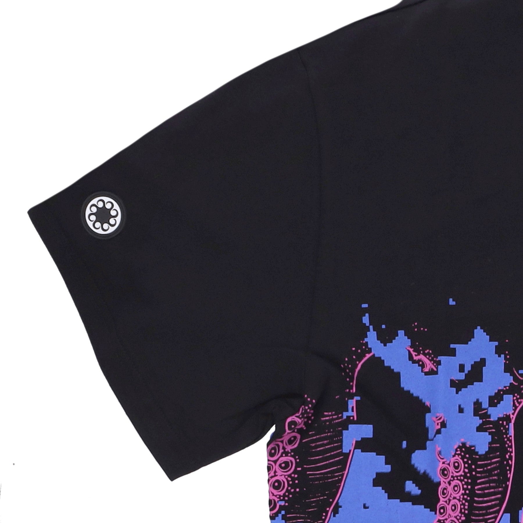 Octopus, Maglietta Uomo Glitch Tee, 