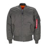 Alpha Industries, Giubbotto Bomber Uomo Ai Ma-1, Rep. Grey