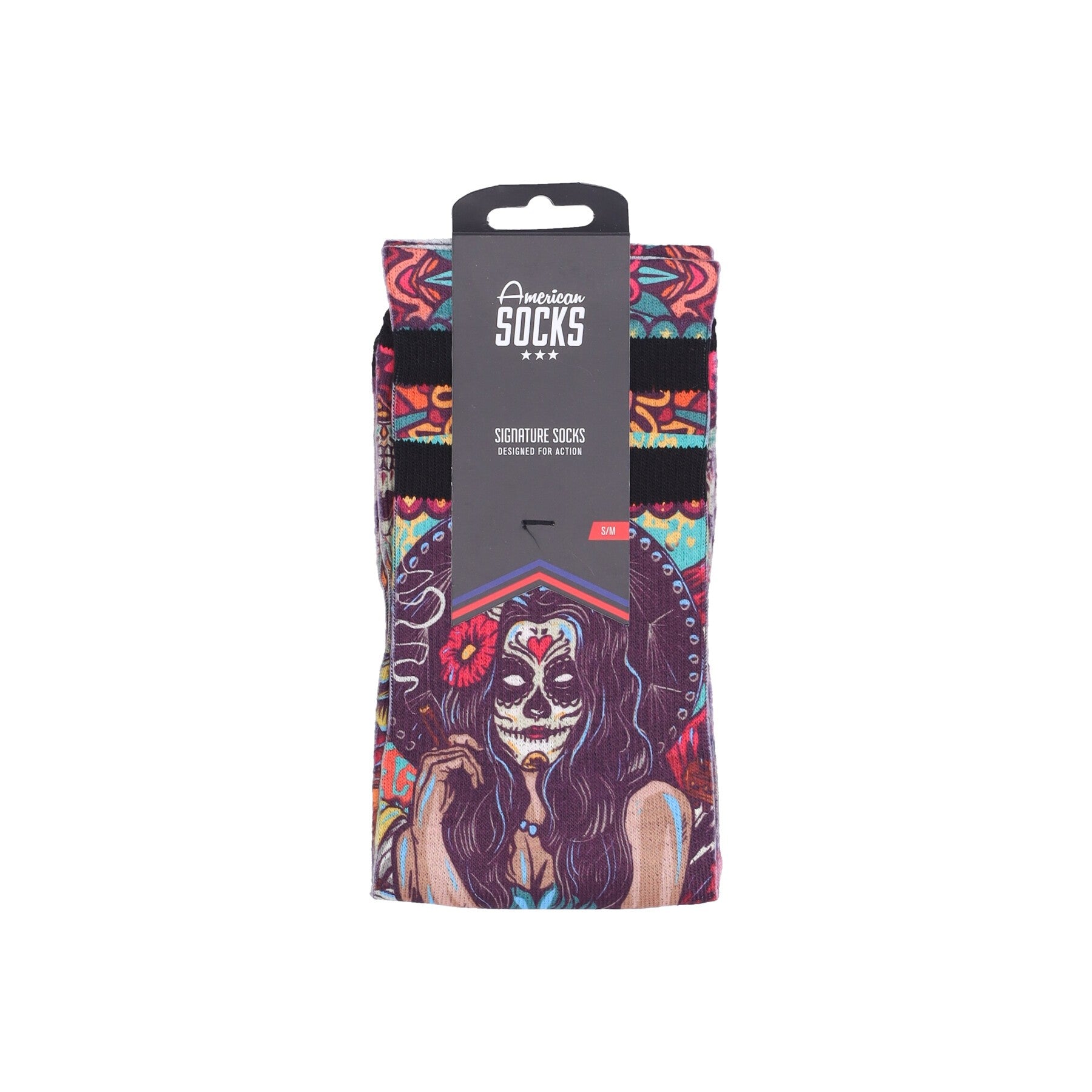 American Socks, Calza Media Uomo Signature Dia De Los Muertos, 