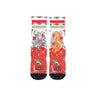 American Socks, Calza Media Uomo Signature Duality, Red/multi