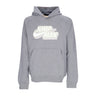 Jordan, Felpa Leggera Cappuccio Uomo Jumpman Fleece Pullover Hoodie, Carbon Heather