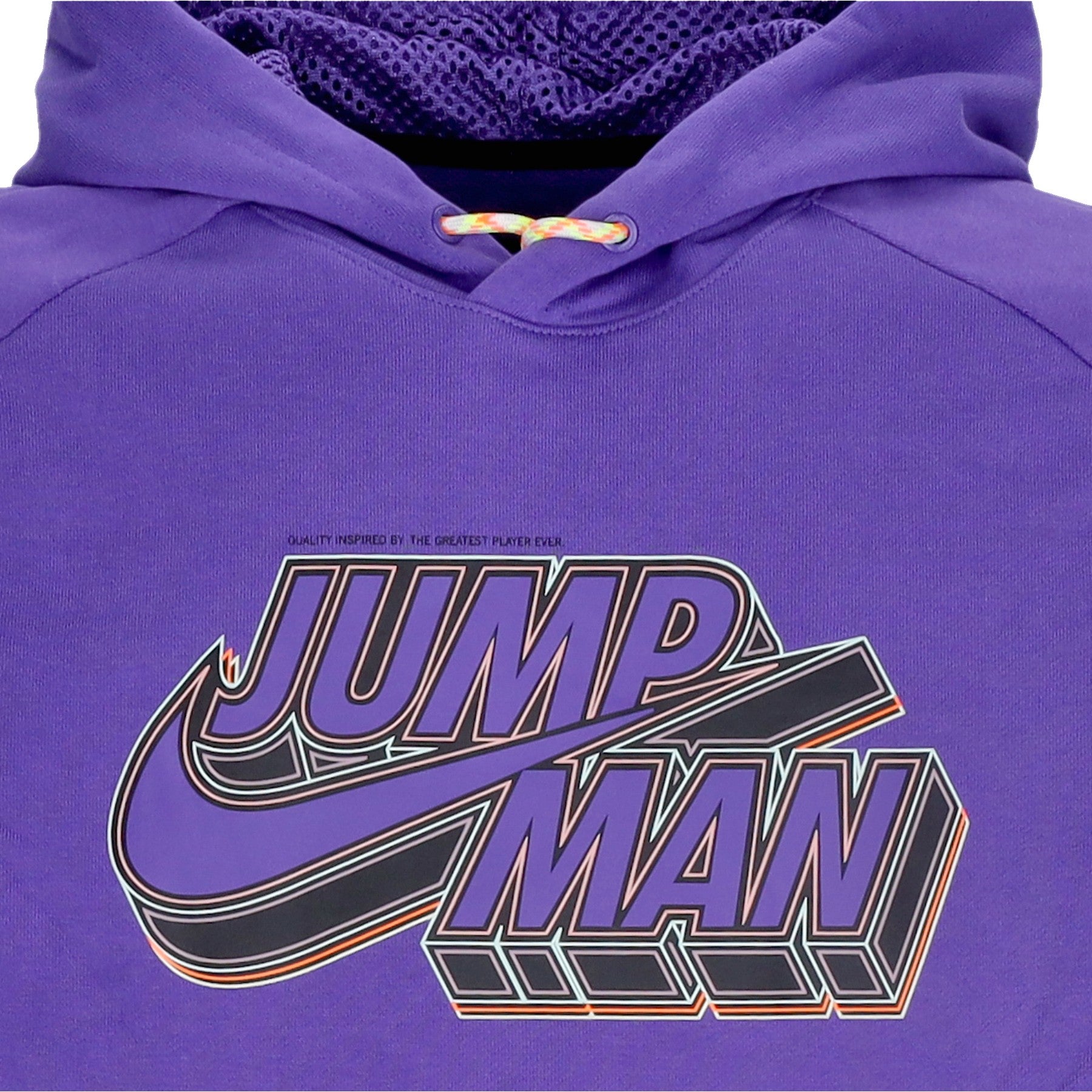 Jordan, Felpa Leggera Cappuccio Uomo Jumpman Fleece Pullover Hoodie, 