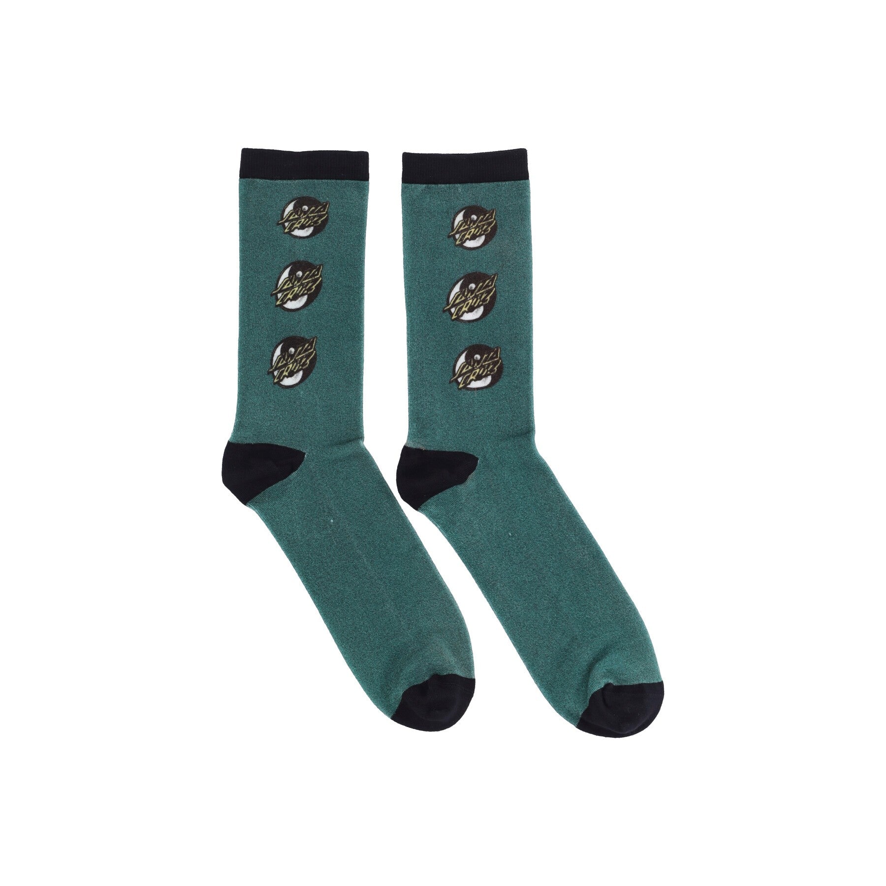 Santa Cruz, Calza Media Uomo Shark Trip Sock ( 2 Pack), 