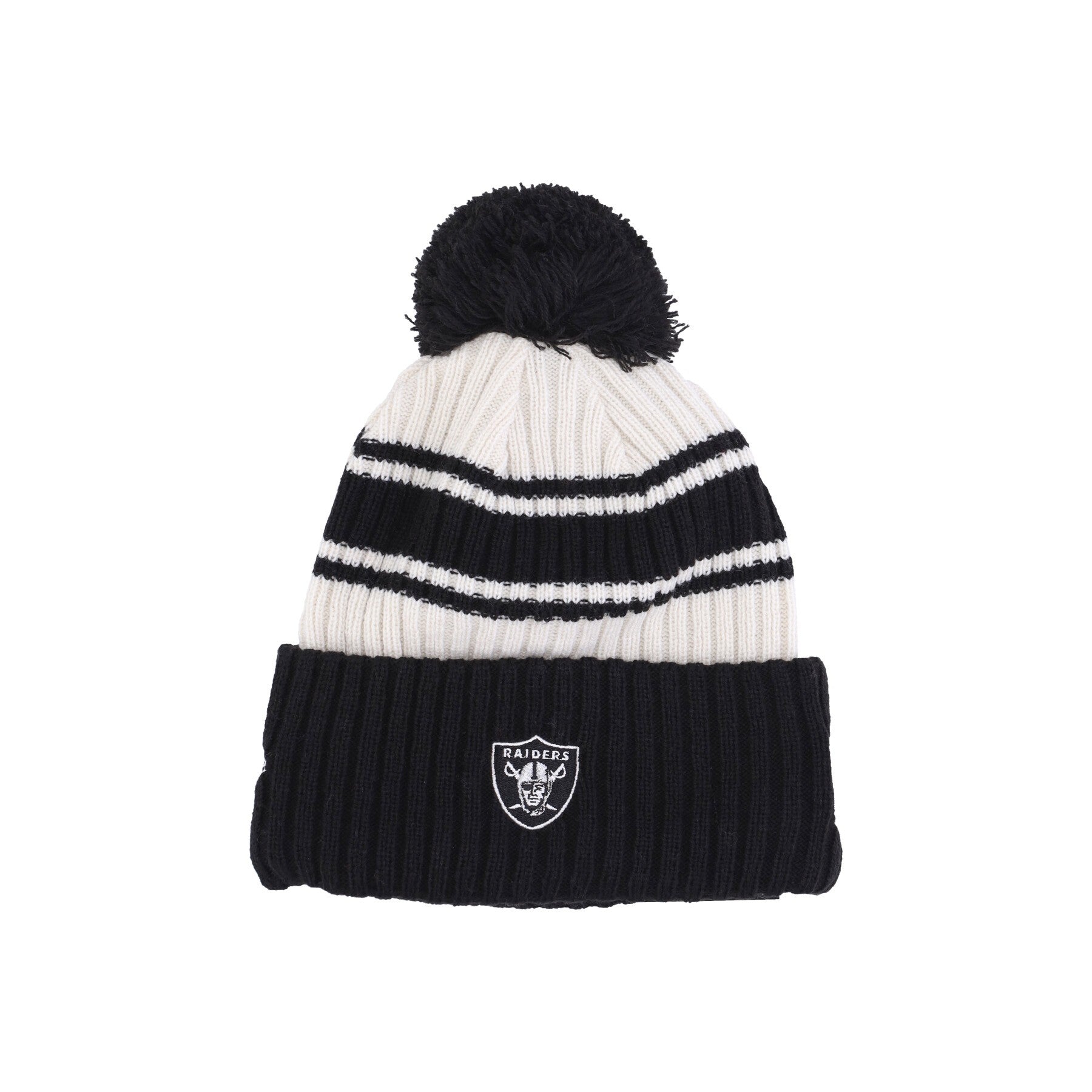 New Era, Cappello Pom Pom Uomo Nfl Sideline Sport Knit Lasrai, 